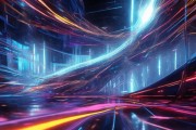 3D科技动态壁纸效果图，未来感视觉盛宴，沉浸式数字艺术体验