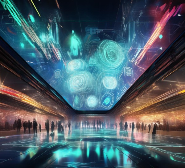 科技活动中心海报设计方案，创意与科技感融合的视觉表达