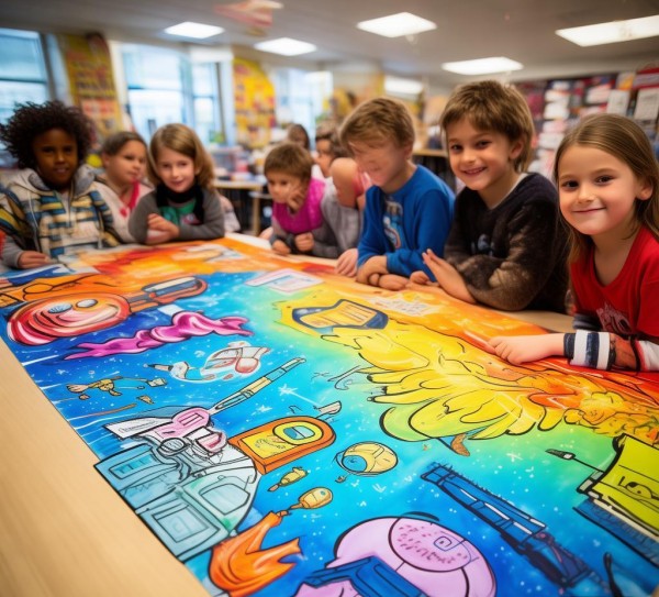 探索科技奥秘，点燃创新火花——二年级科技与创新手抄报创作指南