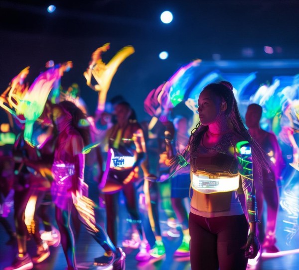 科技赋能入场式，运动会手拿道具的创新与活力