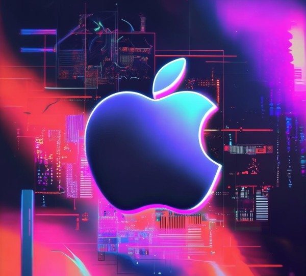 小苹果科技动态桌面壁纸，科技感与创意融合的个性化视觉体验