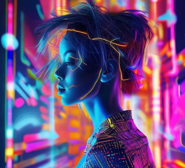 高科技动态壁纸里的抖音女人,当数字科技遇见潮流审美,如何定义现代视觉新宠?